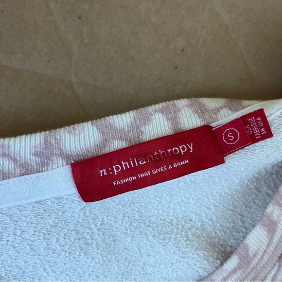 n:PHILANTHROPY Vinn Printed Distressed Sweatshirt - Picture 8 of 8